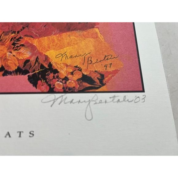 1997 Mary Bertoli Spirit of Mississippi Coll. Old Friends New Hats Signed 2003 - Picture 2 of 2